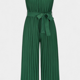 Patrizia Mono Palazzo Plisado con Cuello Halter