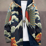 Kalina™ | Sudadera con capucha de lujo inspirada en el arte con cremallera