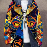 Tarni™ | Sudadera con capucha de lujo inspirada en el arte con cremallera