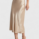 Maxima Falda Midi con Cintura Alta