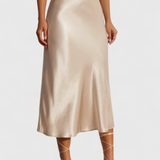 Maxima Falda Midi con Cintura Alta