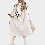 El Rosana™ | Abrigo-cárdigan elegante con capucha