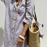 LUREZA | VESTIDO CAMISERO FLUIDO Y ELEGANTE