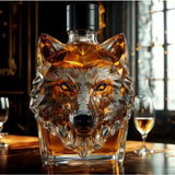 Botella de Whiskey Cabeza de Lobo