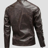 Juan™ | Chaqueta de Cuero Estilo Piloto Americano