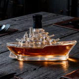 Barco Militar Botella de Whisky