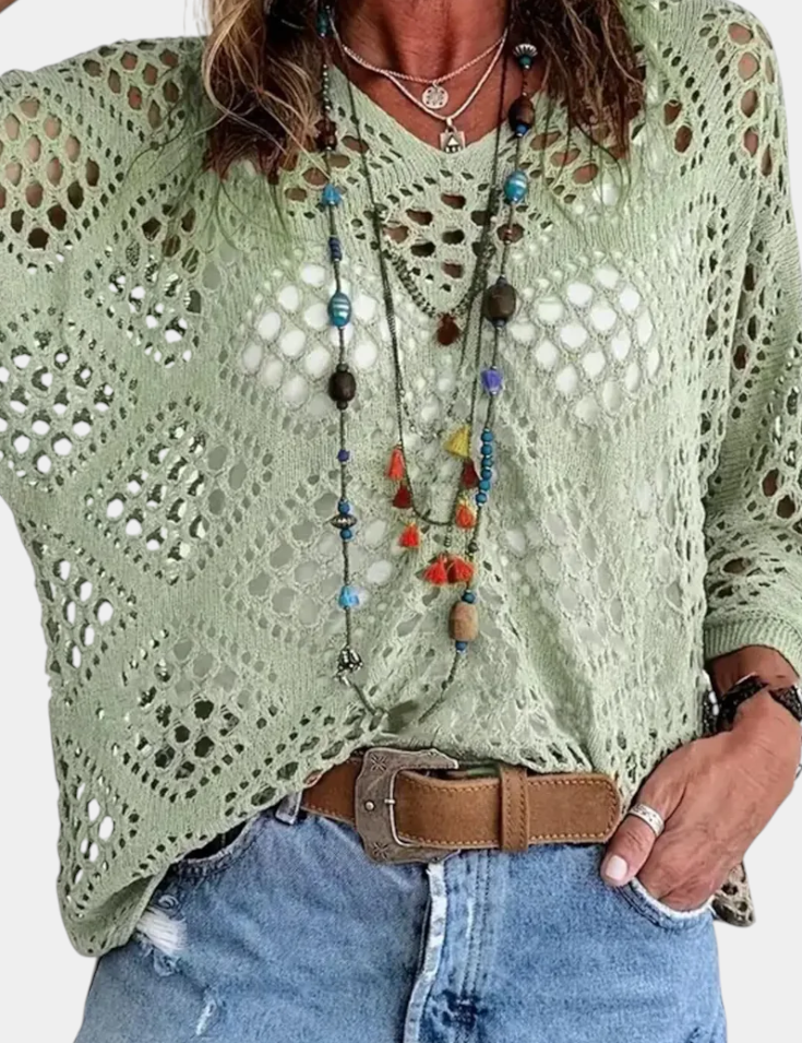 Fern| Blusa de Encaje