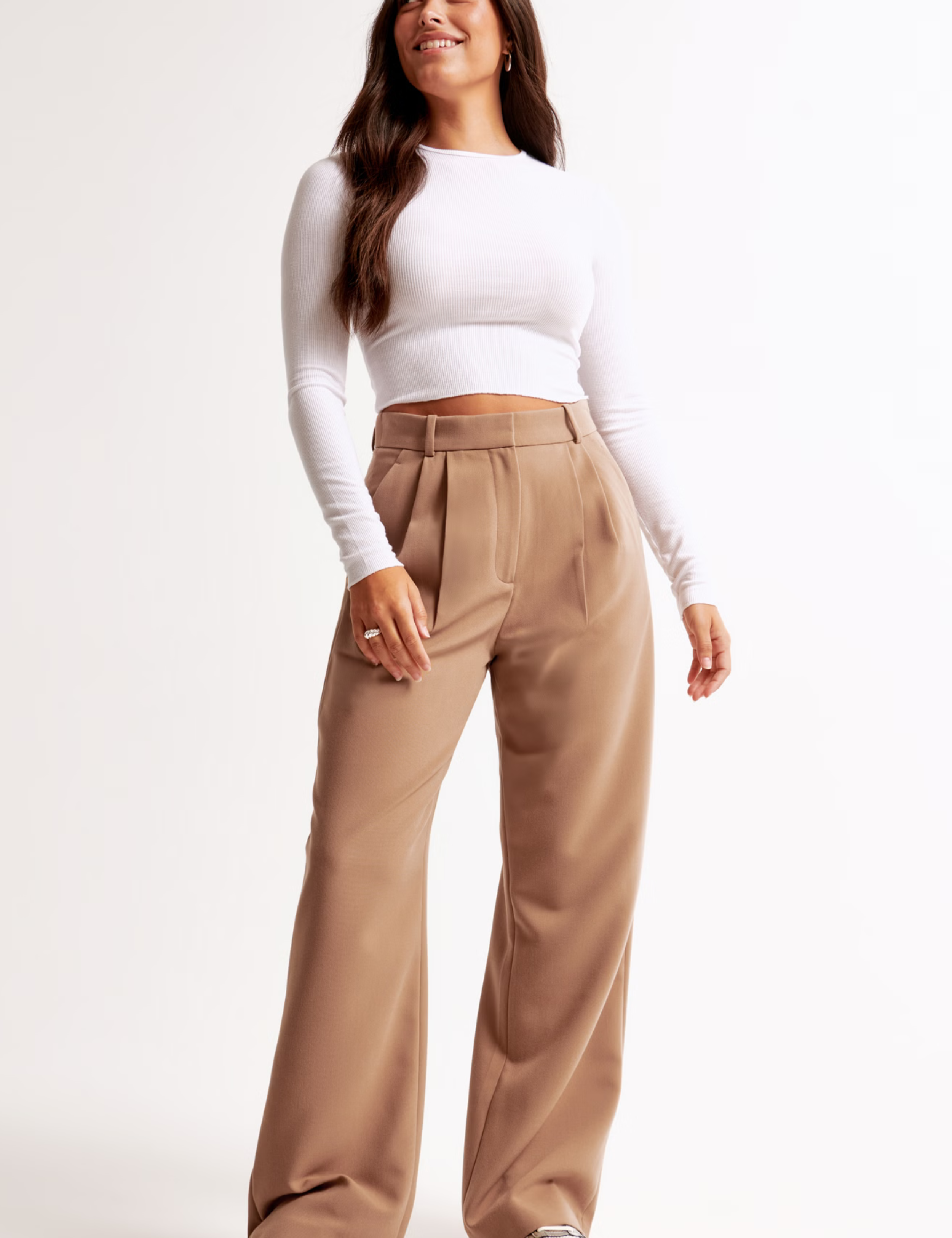 Tinashe Pantalones Tailored de Pierna Ancha