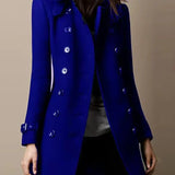 CINZIA™ | ABRIGO LARGO ARTESANAL