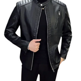 Antonio™ | Chaqueta de cuero elegante