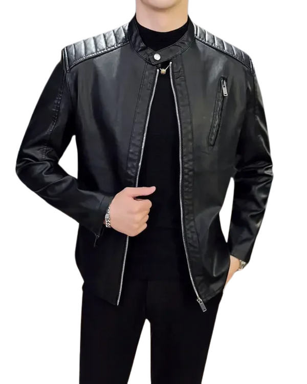 Antonio™ | Chaqueta de cuero elegante