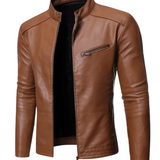 Luis™ | Chaqueta de Cuero Elegante