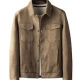 Marcio™ | Chaqueta de cuero elegante