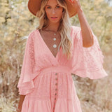 TALIA | VESTIDO MINI BOHEMIO