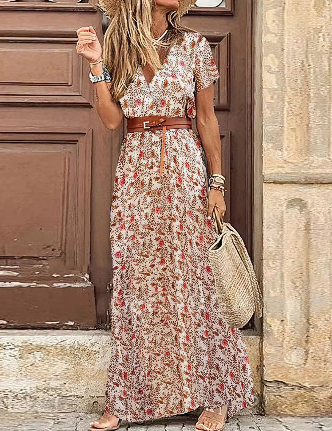 VERA | VESTIDO BOHEMIO ELEGANTE MAXI