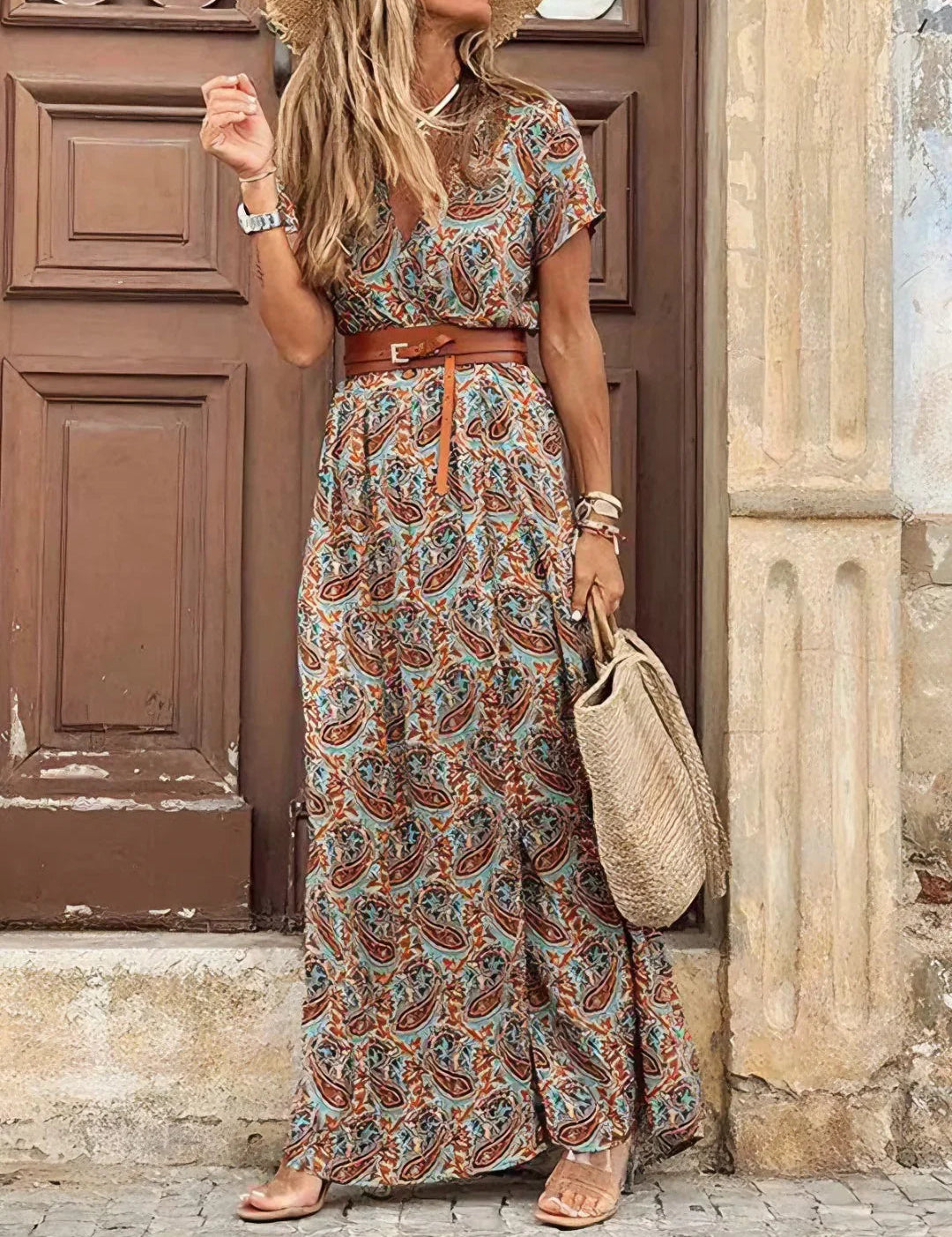 VERA | VESTIDO BOHEMIO ELEGANTE MAXI