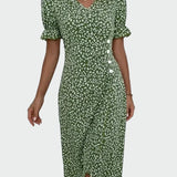 TINE | VESTIDO DE MANGA CORTA FLORAL