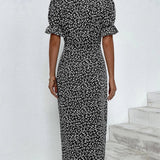 TINE | VESTIDO DE MANGA CORTA FLORAL