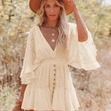 TALIA | VESTIDO MINI BOHEMIO