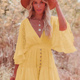 TALIA | VESTIDO MINI BOHEMIO