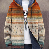 Zalie™ | Sudadera con capucha de lujo inspirada en el arte con cremallera