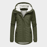 Anna™ | Chaqueta otoñal larga de felpa