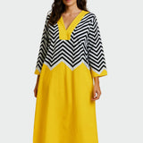 CARLA | ELEGANTE VESTIDO GEOMÉTRICO