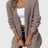 Anneliese | Cárdigan de Mezcla de Cachemira Premium