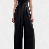 Romily Mono Sexy con Tirantes y Pierna Ancha Elegante