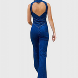 Maisie Mono de mezclilla con corte en forma de corazón