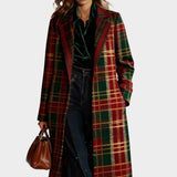 Clara™ | Abrigo clásico a cuadros