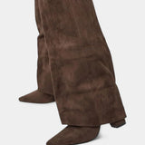 Raya Botas hasta la Rodilla con Tacón Bloque