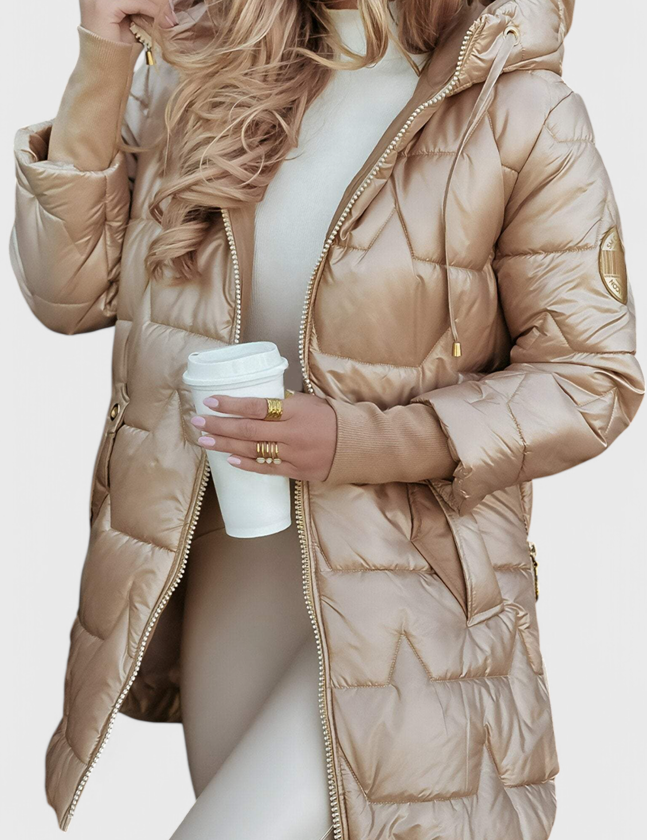 Marcella | Abrigo Aislante Acogedor con Capucha