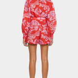 Suzanne Mono Floral con Cinturón Florentino