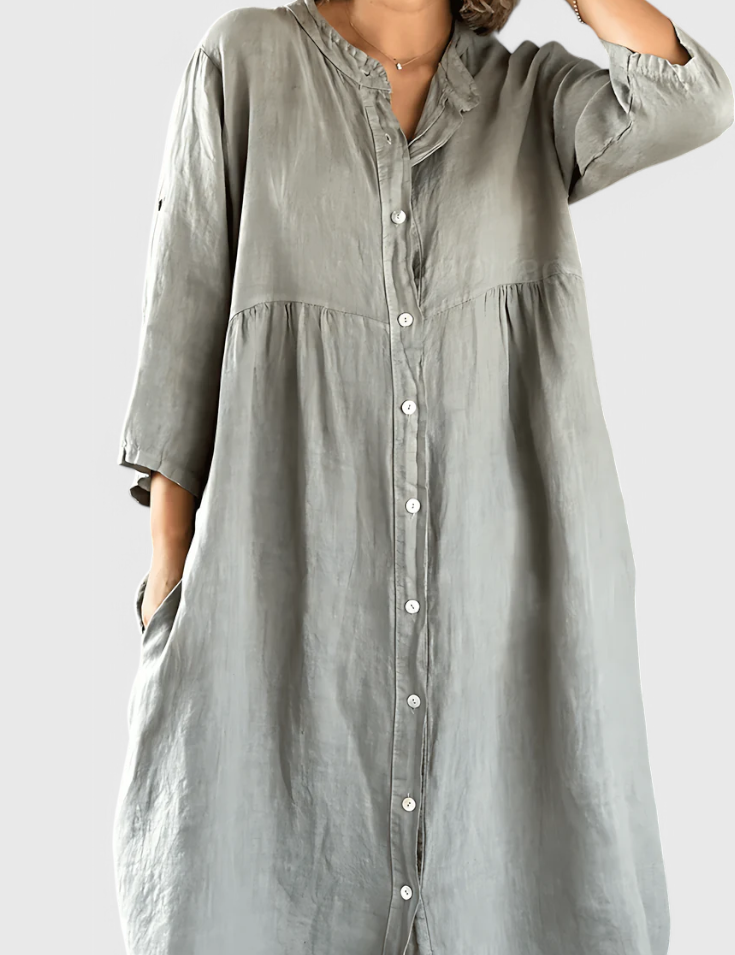 Rosamund | Vestido Camisa