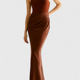 Mafalda Vestido Maxi con Estilo Tank Top y Silueta Esbelta