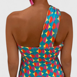 Julissa Vestido Maxi de Noche con Hombros Inclinados