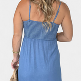 Kailani Vestido Maxi con Volantes y Nudo Frontal