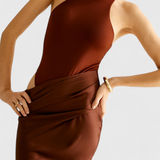 Mafalda Vestido Maxi con Estilo Tank Top y Silueta Esbelta