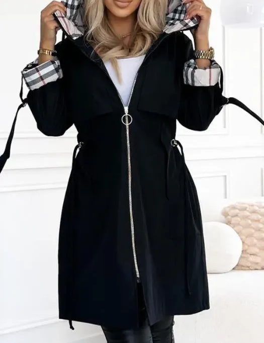 Selena | Abrigo Impermeable y Cortaviento