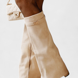 Raya Botas hasta la Rodilla con Tacón Bloque