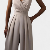 Romily Mono Sexy con Tirantes y Pierna Ancha Elegante