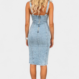 Janessa | Vestido Denim