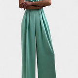 Romily Mono Sexy con Tirantes y Pierna Ancha Elegante